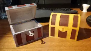 Chest with lock