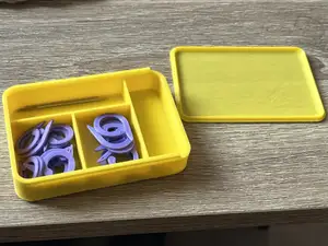 Small organizer for knitting/crocheting accesories