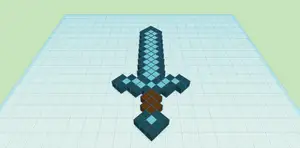 mindecraft sword/gun