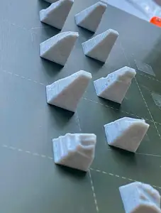 Antitank dragon tooth vehicle barrier
