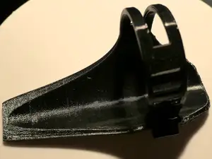 MTB fork lower leg scratch protector