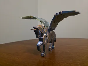 Jeffrey Yang's Flexi Alicorn wings with stronger joints
