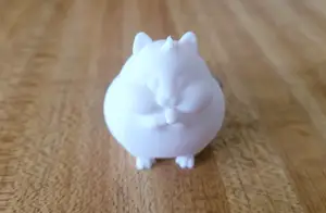 Fat Hamster with Key chain holes