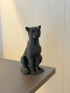 Sitting Cat Figure