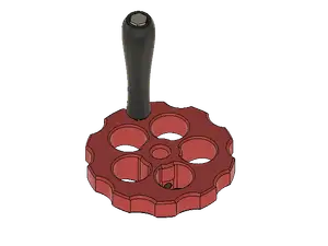 Table Saw Tilt / Elevation Adjustment Wheel (1/2" shaft)