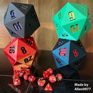 D20 Dice tower - DnD / D&D