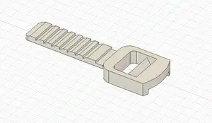 Alpina Helmet Belt Buckle / Alpina Helm Rastpeitsche