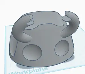 Hollow knight(knight) PS5 controller stand.