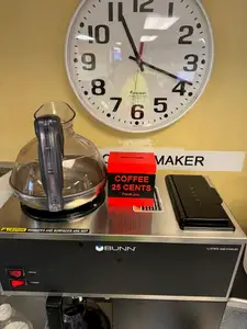 DONATION BOX (replaceable labels )
