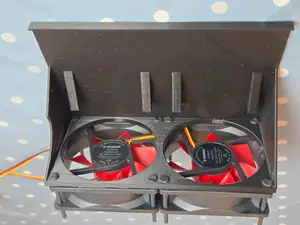 Big Phone + Fold Phone Car Holder With Fan. Apple iPhone Pro Also for gaming.