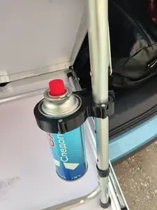 Push-On Gas Canister Holder for 66mm and table Leg Mount 25mm