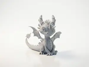Toothless Dragon Figurine Cartoons 3D Printable