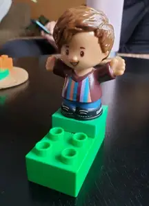 Duplo to Fisher Price Little People Adapter