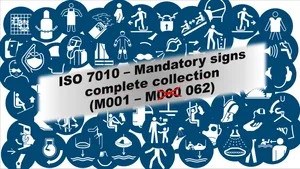 ISO 7010 - Mandatory Signs