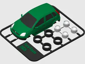 Ford Fiesta 2005 kit card