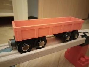 Dlouhý nákladní vagon