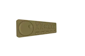 Radio call sign tag