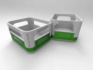 Mini boxes Stackable (Veltins beer crate design)