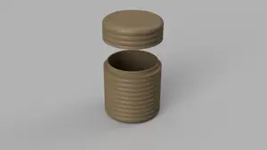 Box round for Cotton Swabs