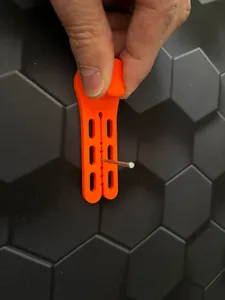 Finger saving nails holder