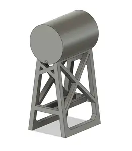 Gravity Fuel Tank • 300 Gallon • 1:64 Scale