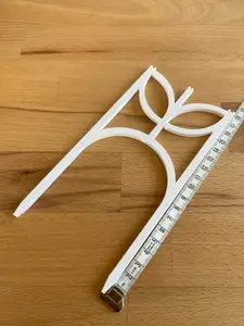 V2 Modular plant support / plant trellis - bottom part shortened to fit on Prusa Mini