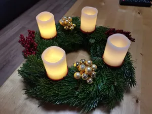 LED Candle Holder