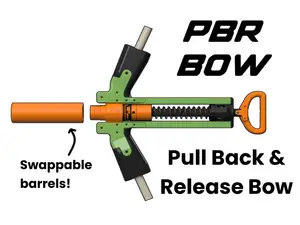 PBR Bow - Printed Nerf Blaster