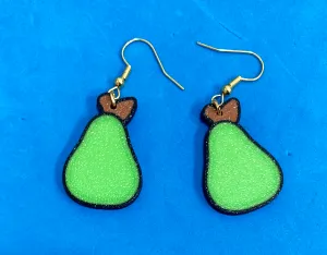 Pear earrings
