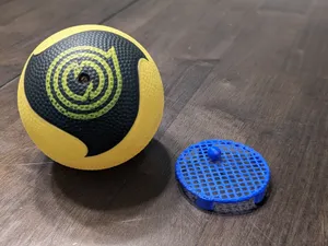 Worlds smallest Spikeball set