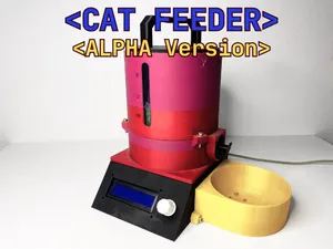 Automatic Cat Feeder v0.1 – ALPHA Version!