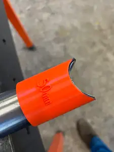 Cutting template pipe 90° T