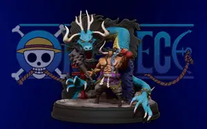 Kaido: Emperor and Dragon - 3D Model
