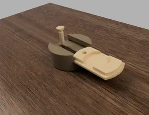 Sliding Tealight Holder for Incense Burner – Secure Candle Tray