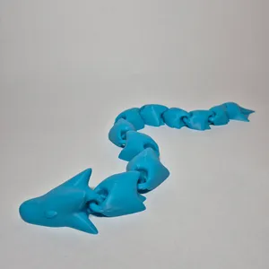 LONG Water Dragon! Articulated Print in Place!