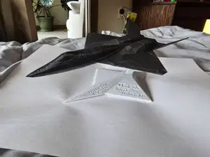 YF-23 Black Widow II - Model and Display Stand
