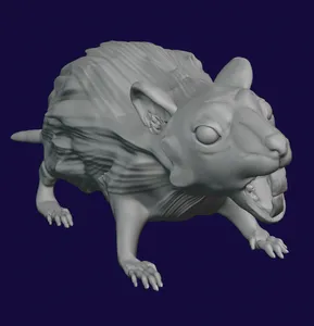 5 Giant Rat enemies (Including the Big One)