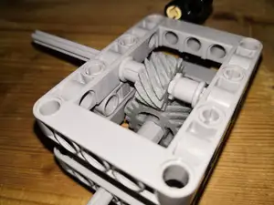 Lego Helical Gears 45 degrees 20t + 12t