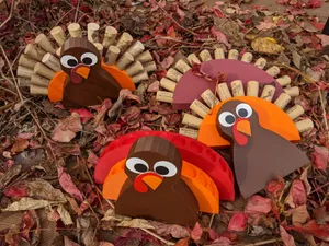 Cork Turkey Centerpiece