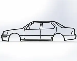 Lexus LS400 Wall Art
