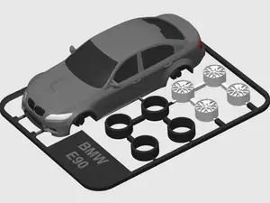 BMW E90 M3/kit card