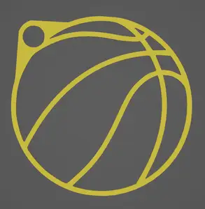 Basketball Keychain