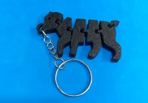 Articulated dog keychain / llavero perro articulado