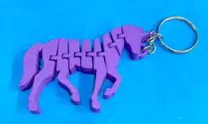 Articulated unicorn keychain / Llavero unicornio articulated