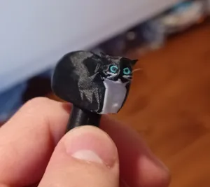 Maxwell the cat Z axis knob, Now In Multicolor!