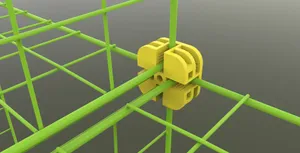 Wire Cube Connectors Closet Organisers