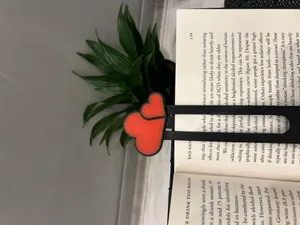Heart Shaped Bookmark