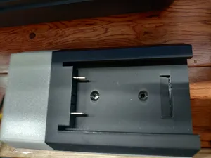 hart 40 volt adapter v2 and 1 file with mounting screw holes.
