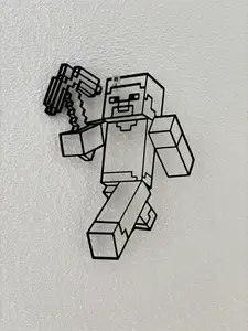 Minecraft Steve Wall Art