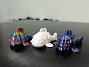 6cm FLEXI FISH MINI - MINI FLEXI RYBKA - PLA+PETG